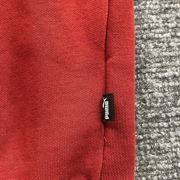 Puma Hoodie Mens Medium Red Pullover Sweater Outdoor‎ Athletic Wear Causal - Picture 4 of 10